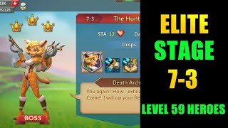 Lords mobile Elite stage 73 f2p best Team [upl. by Anihcak243]