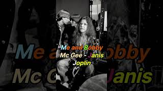 Me and Bobby Mc Gee  Janis Joplin [upl. by Mendelson]