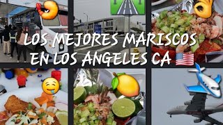 LA MEJOR LONCHERA DE MARISCOS 🍤🇺🇲EN LOS ANGELES CALIFORNIA usa streetfood [upl. by Aivekal828]