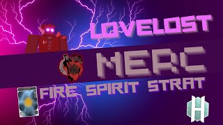 Lovelost Mercenary Invoke Fire Spirit Strat Hexaria Roblox [upl. by Bledsoe379]