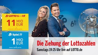 Live  Die Ziehung der Lottozahlen am 27022021 [upl. by Elden]