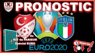 Pronostic Turquie Italie PRONOSHOW Spécial EURO 2020 Live tous les soirs FRED pronostic foot 11 06 [upl. by Cusack914]