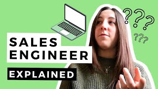 WHAT IS SALES ENGINEERING  Job Description Salary and How To Become a Sales Engineer [upl. by Pepita]