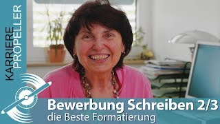 Bewerbung Schreiben 23 die Beste Formulierung [upl. by Gravante]