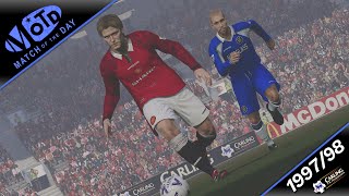 Match of the Day 9798  Episode 8  FA Carling Premiership PES 2021 [upl. by Anec825]