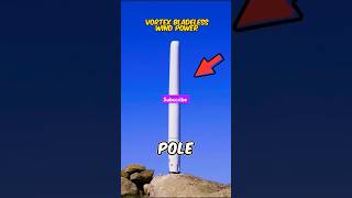 Bladeless wind turbine science sciencefacts facts windturbine [upl. by Mauro513]