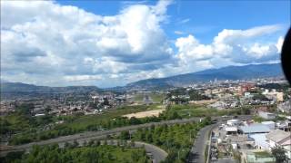 Landing Toncontin Airport  Cockpit view 1080p [upl. by Lenny]