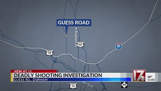 Durham shooting investigation on Guess Rd [upl. by Zweig147]