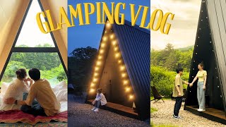 International couple Going glamping VLOG amwf vlog couple [upl. by Berni]