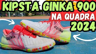 TESTE REAL NA QUADRA⚽ CHUTEIRA FUTSAL KIPSTA GINKA 900‼ UMA DAS MELHORES CHUTEIRAS FUTSAL 2024 👀👏 [upl. by Esilrahc]