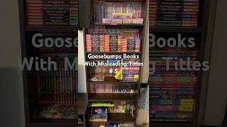 Goosebumps Books With Misleading Titles 5 goosebumpsseries goosebumpsbooks goosebumps [upl. by Gildas]