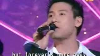 Jacky Cheung sings Its So Hard To Say Goodbye To Yesterday [upl. by Angrist388]