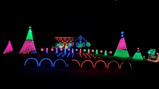 Johnson’s Christmas Lights 2022 Show [upl. by Nylessej]