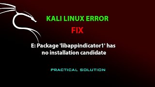 LINUX FIX E Package libappindicator1 has no installation candidate [upl. by Ydniw]