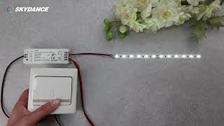 Fadein Fadeout PushRF LED Dimmer V1F（Use Ways） [upl. by Binni]