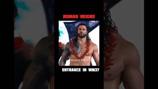 The OTC Roman Reigns Entrance in WrestleMania 37 🥶 shorts wwe ytshorts [upl. by Odraccir]