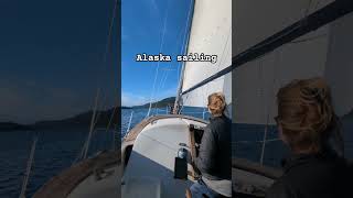 Sailing in Alaska is fun alaska boat alaskabound sailboat boating boatlife [upl. by Moira929]