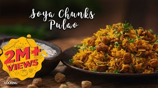 Soya Chunks Pulao  Pulao Recipes [upl. by Brockie222]