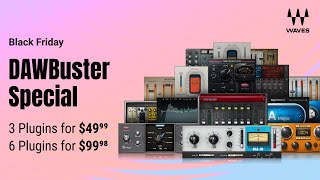 Black Friday DAWBuster Special 📣 Choose 3 Plugins for 4999 🙌 [upl. by Thaddus]