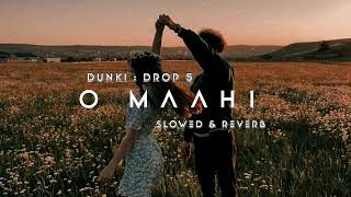 Dunki Drop 5 O Maahi Slowed  Reverb  Arijit Singh  Shah Rukh Khan  Lofi Song  Lyrics [upl. by Christiane277]