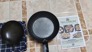 Tirlonium Carbon Steel Pan Review [upl. by Grishilda976]