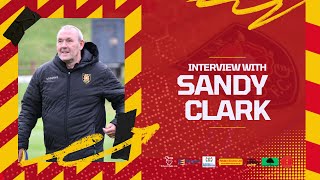 INTERVIEW Sandy Clark reacts to our 22 draw with East Stirlingshire [upl. by Haakon94]