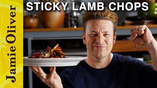 Sticky Lamb Chops  Jamie Oliver [upl. by Eslud]