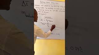 Colligative Properties of solutions Boilingpoint Elevation [upl. by Bedwell]