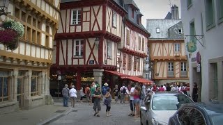 Strolling the Old City of Vannes Brittany France [upl. by Cecelia]