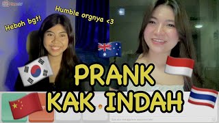 NGE PRANK KAK INDAH  OmeTV 🇰🇷🇹🇭🇨🇳🇮🇩🇦🇺 [upl. by Amled335]