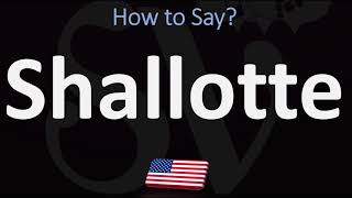 How to Pronounce Shallotte NC CORRECTLY [upl. by Anaitsirhc]