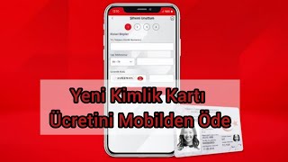 TC Kimlik Harcı Ödeme Mobil Bankacılık [upl. by Epilihp65]