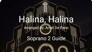 HALINA HALINA  Soprano 2 Guide [upl. by Nelle473]