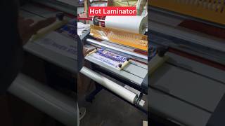 Photo lamination  photo hot laminator  thermal lamination machine [upl. by Thatcher365]