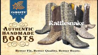 GENUINE EXOTIC HANDMADE LEATHER BOOTS [upl. by Niel519]