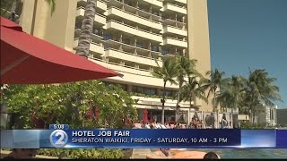 Starwood Hotels and Resorts holds career fair in Honolulu [upl. by Mccahill879]