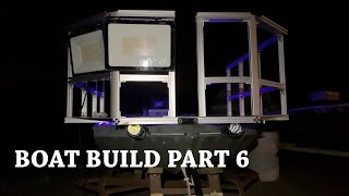 BOWFISHING BUILD PART 6 Installing the Deck and Lights [upl. by Lachus]