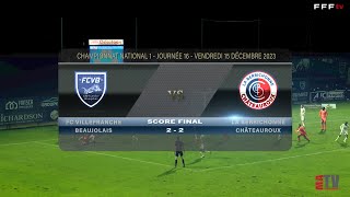 Foot  FCVB vs CHATEAUROUX  15122023 [upl. by Liagiba]