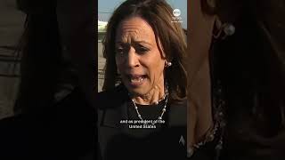 Vice Pres Kamala Harris responds to Pres Bidens remarks [upl. by Crowns763]