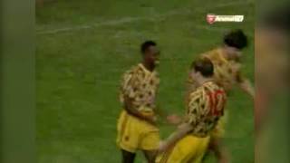 Ian Wright hat trick vs Southampton  199192 [upl. by Danyluk]