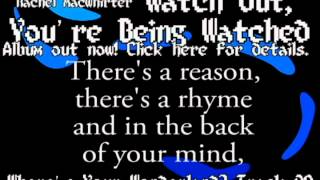 Watch Out Youre Being Watched With Lyrics  Rachel Macwhirter [upl. by Frieda]