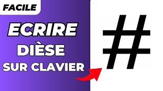 Comment Ecrire Dièse Sur Clavier PC 2024 [upl. by Yank]