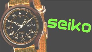 Montre SEIKO SNK 803 présentation  Seiko SNK 803 automatic watch Review [upl. by Laurianne]