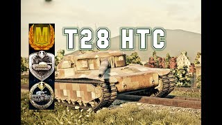 T28 HTC wot blitz Feat Carlosballen aced gameplay Kolobanov 1vs4 [upl. by Nilac]