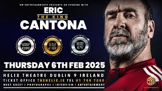 An Exclusive Evening With Eric Cantona is coming to The Helix on Thursday 6th February 2025 [upl. by Johnsten]