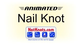 How to tie the Nail Knot by NetKnots [upl. by Wemolohtrab756]