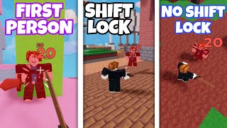 What Is The BEST Camera Mode In Roblox Bedwars Mobile [upl. by Lois]