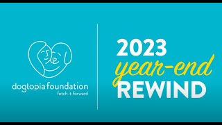 2023 Dogtopia Foundation Year In Review [upl. by Lamp]