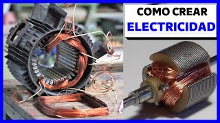 ✅COMO CREAR ELECTRICIDAD con CAMPOS MAGNETICOS o IMANES  En 1 min [upl. by Langsdon]