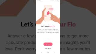 How to turn on and set your period start date in your Flo period and pregnancy trackers account [upl. by Dickie]